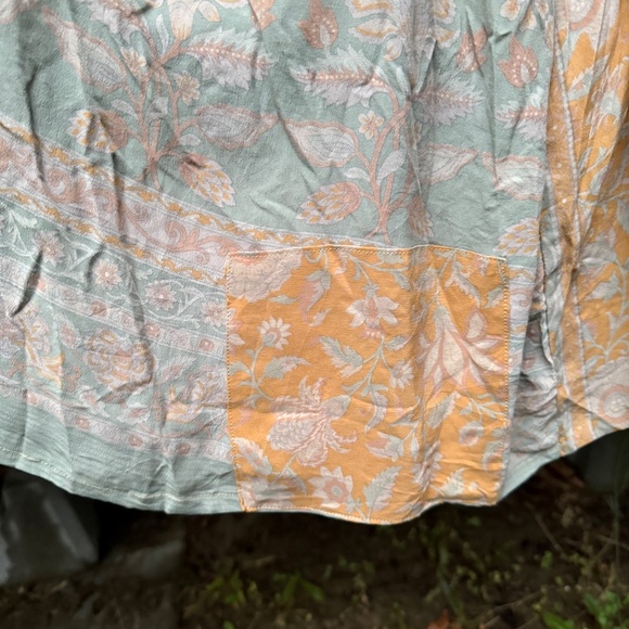 Kantha Bae Silk Hi Lo Tank Top - Picture 6 of 9